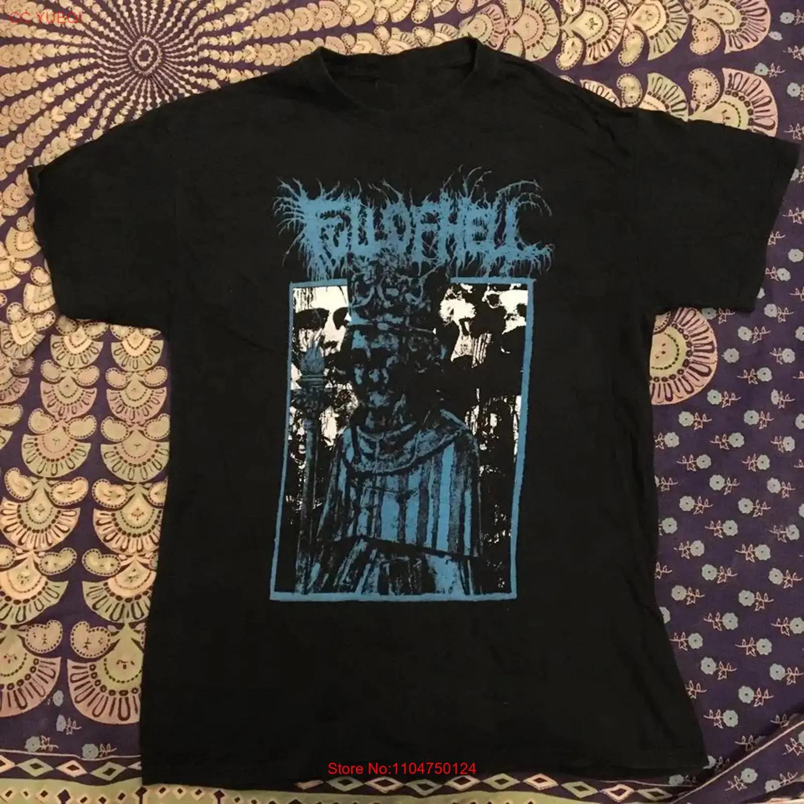 

Full of Hell Band Music Black T Shirt Cotton S 234XL vintage Washed streetwear fashion Comfortable Top For Everyday Wear Unisex 5XL різнокольоровий