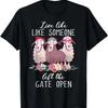 Live Like Someone Left The Gate Open Funny Sheep Farmer T-Shirt