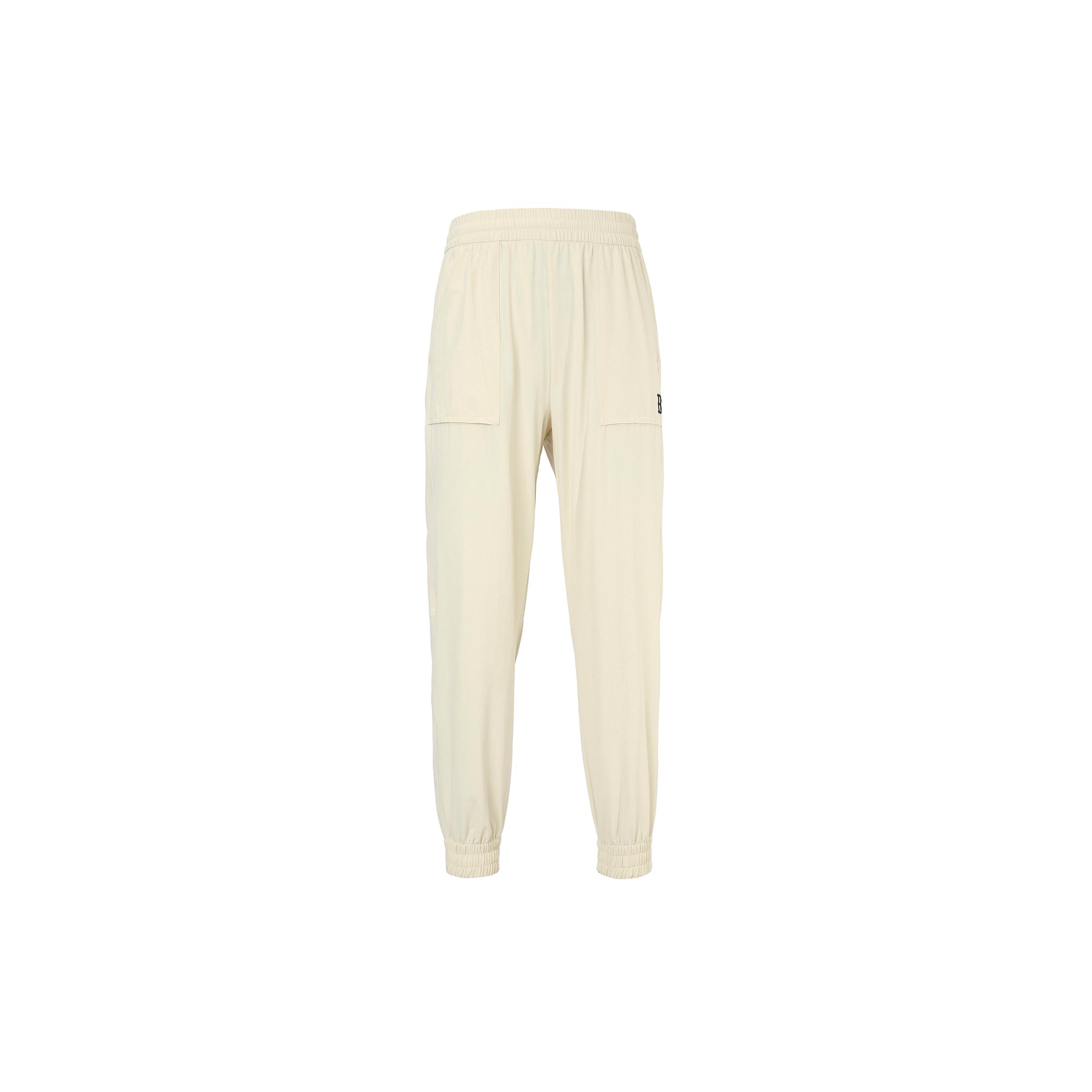 MLB Boston Casual Pants Unisex Dark Cream 3AWPB0144-43CRD XS