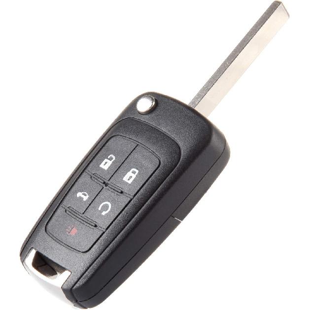 OCPTY 2X Nieskalibrowany Pilot Zdalnego Sterowania Bezkluczykowego Wstępu Obudowa Zamienna dla Specyficzna dla GMC Terrain/dla Buick/dla Chevrolet Seria OHT01060512 5461A-01060512