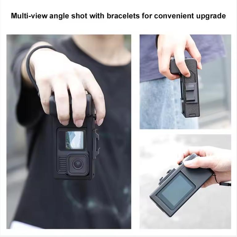 Street Photography Handle Grip Vlog Holder Combo Camera Holder For GoPro 9/10/11/12/13 Camera Grip Camera Accessories