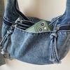 Denim Shoulder Bag Women's Tote Crossbody Bag