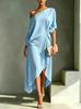 Elegante Abito Minimalista Senza Maniche in Cotone e Lino da Donna - Stile 2026
