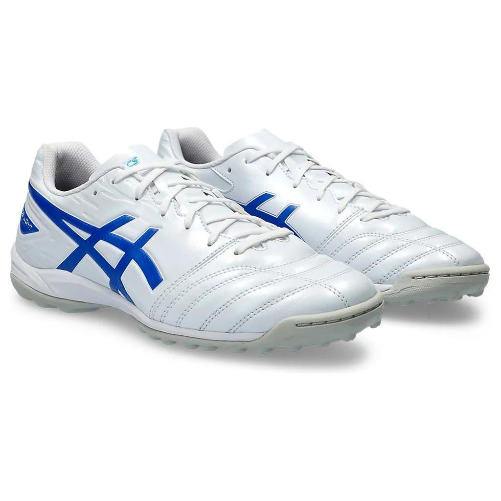 Asics Ds Light Club Comfortable Versatile Tf (Rubber Studs) Soccer Shoes Unisex Soccer Shoes White Blue 1103A112-100