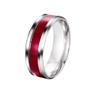 Men's 8mm Retro Titanium Steel Ring: Light Luxury, Niche Design