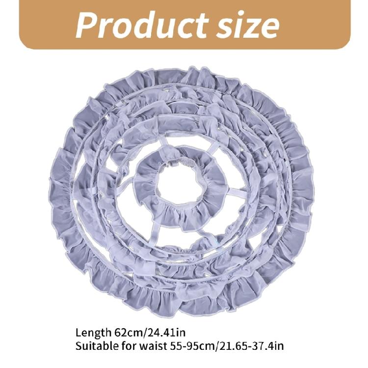 Wedding Dresses for Woman Petticoat Long Crinoline for Photography Dress Pettill with Hoops Pleated Skirt Cosplay Tool