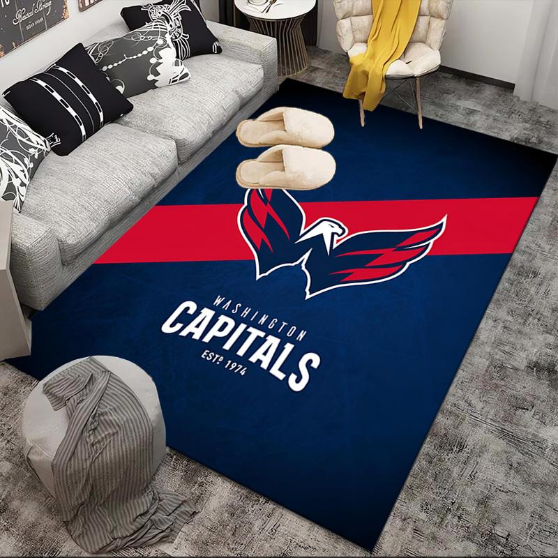 Washington Team Spirit Area Rug Suitable for Indoor And Outdoor,Carpets for Kitchens, Homes, Offices, Living Rooms,Home Decor,Christmas Gift