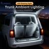 For Universal Car LED Sequential Trunk Light Trunk Streamer Light Non-destructive Install Decorative Modification Accessories