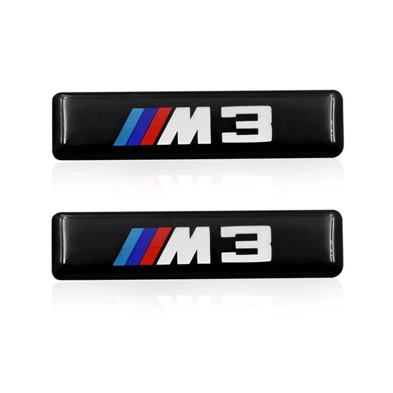 For BMW M 1PCS Silica Gel Car Interior Decoration Sticker Car Accessories For Bmw M Sticker X1 X3 X4 X5 X6 X7 E46 E90 F20 E60 E3