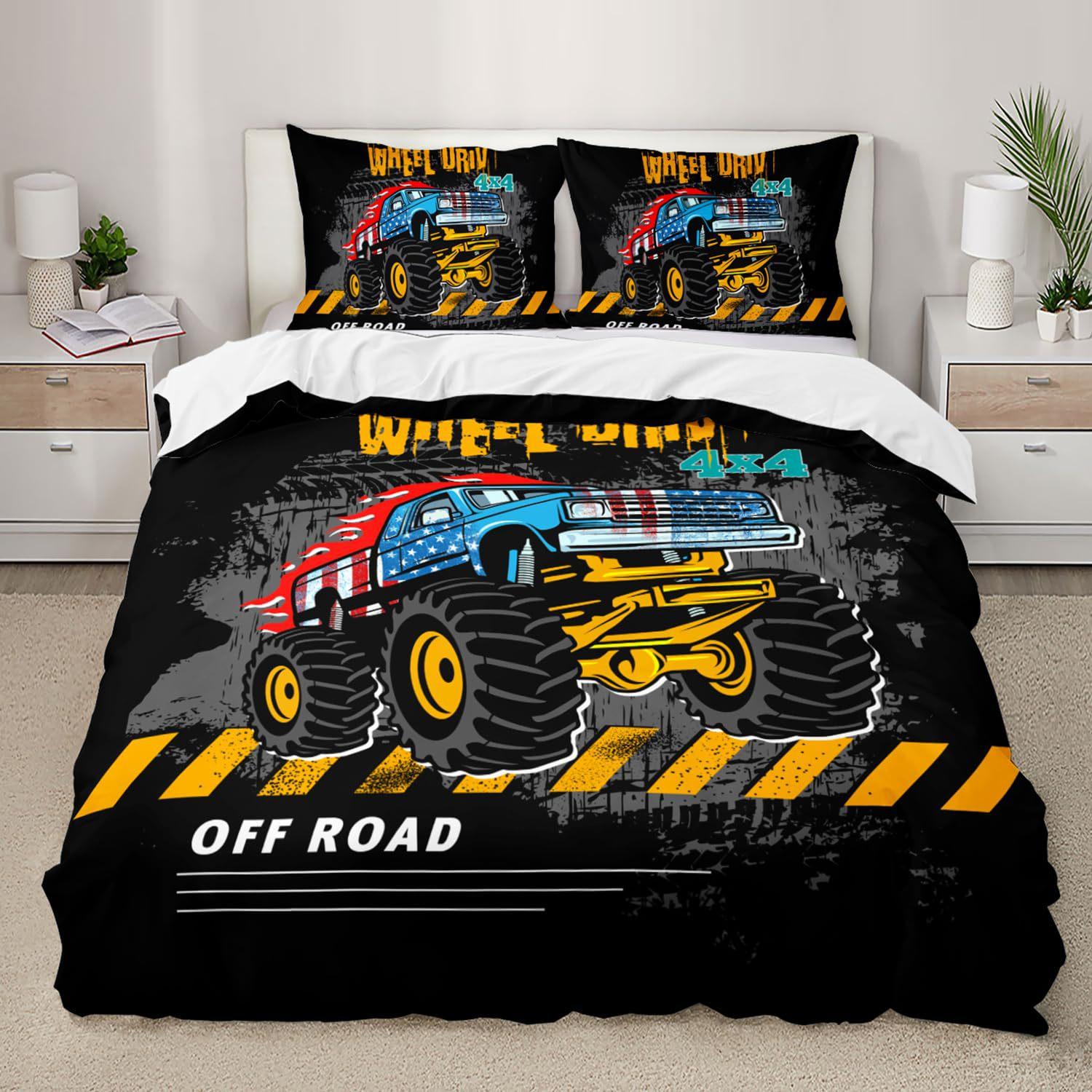 

Комплект из трех предметов для постельного белья Car Bigfoot Series с цифровой печатью EU single 135*200