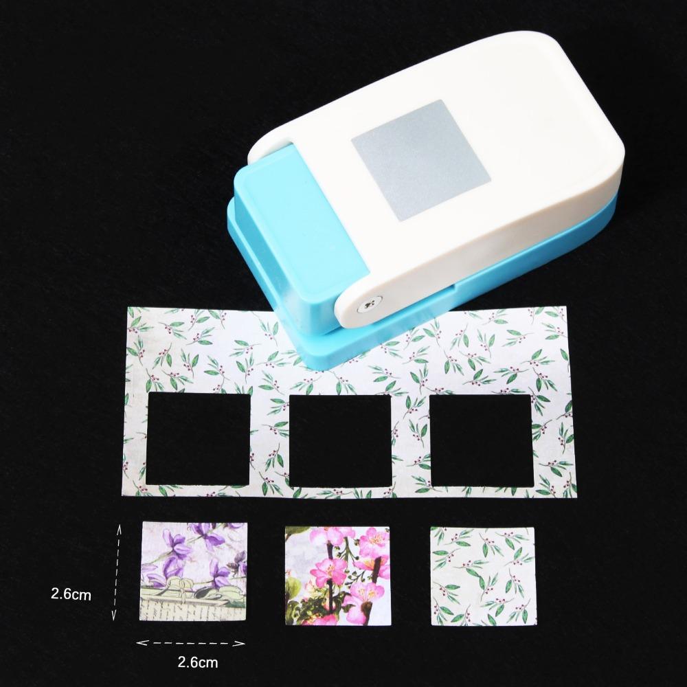 Labor Saving Stamp Border Punch Large Size DIY Christmas Tree Hole Punch Cutting Craft Handmade Toothed Puncher Embosser