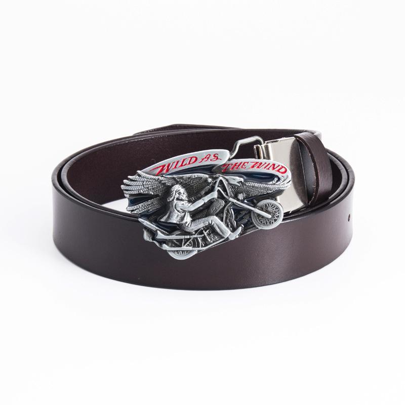 

Мужские и женские локомотивы Красивые женские ремни Модные ретро ремни из натуральной коровьей кожи 130cm