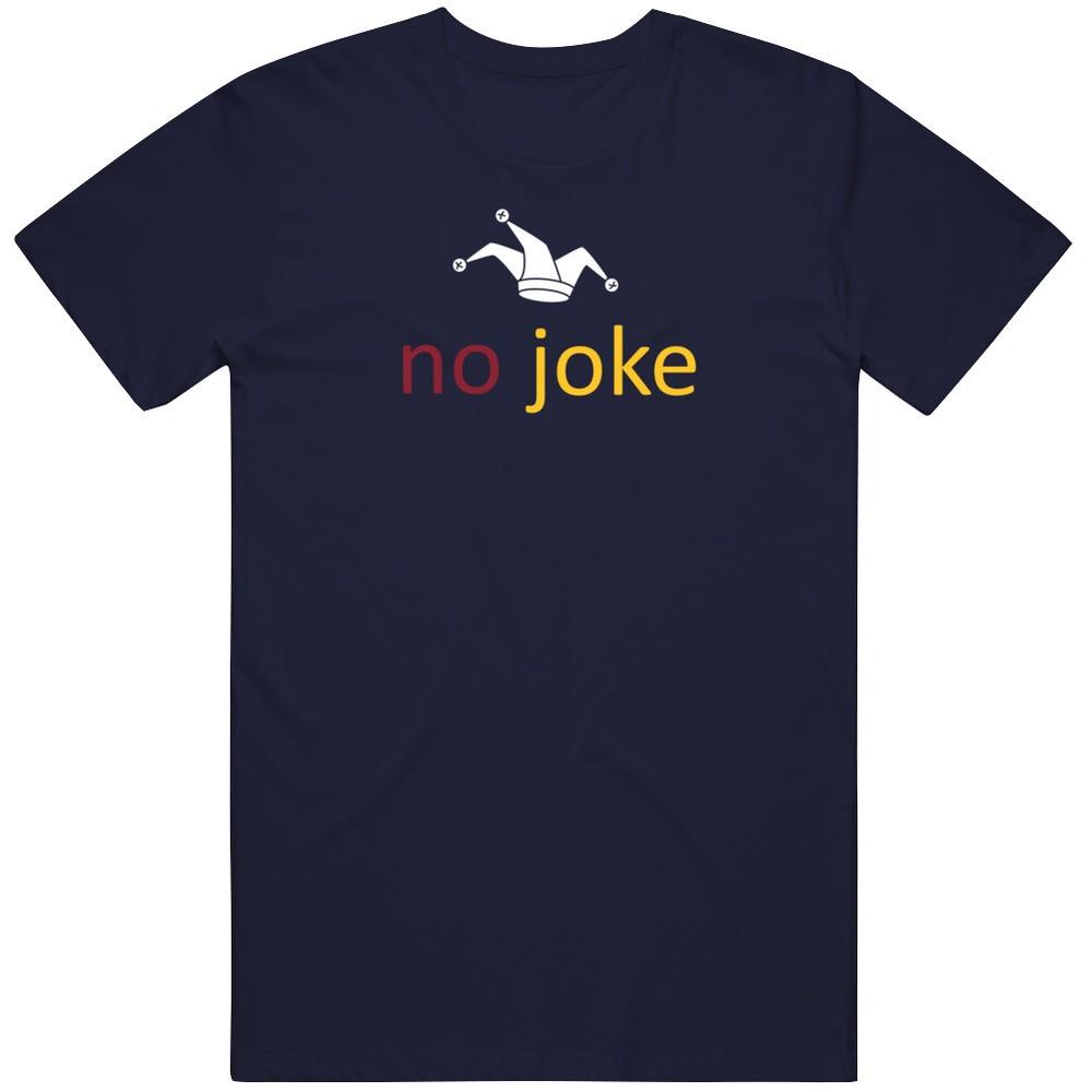 Без шуток Никола Йокич Джокер Фан Футболка Унисекс Футболка S