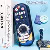 Cartoon Large Capacity Pencil Case EVA 3D Pen Box Waterproof Stationery Storage Box Girls Boys