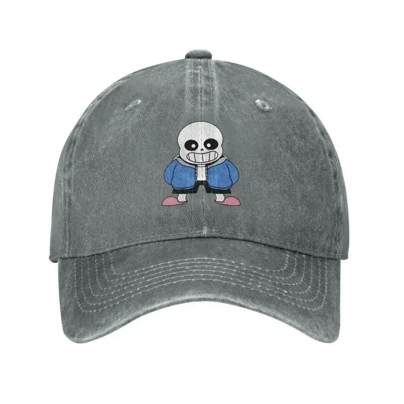 Custom Fashion Sans Undertale Game Baseball Cap Unisex Women Adjustable Unisex Cotton Dad Hat Outdoor Snapback Caps
