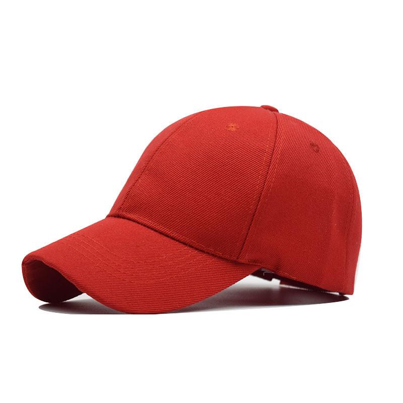 Duck Tongue Hat Sunshade Hat Solid Color Baseball Hat Polyester Cap Breathable