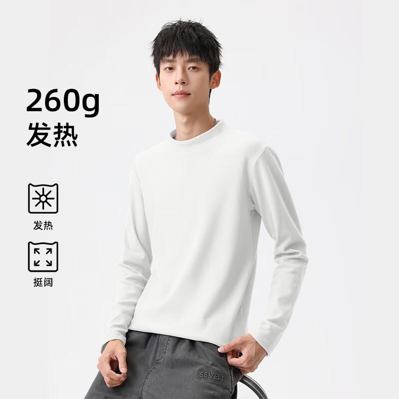 VUUG Men s Fashion German Velvet Mock Neck T-Shirt 2XL