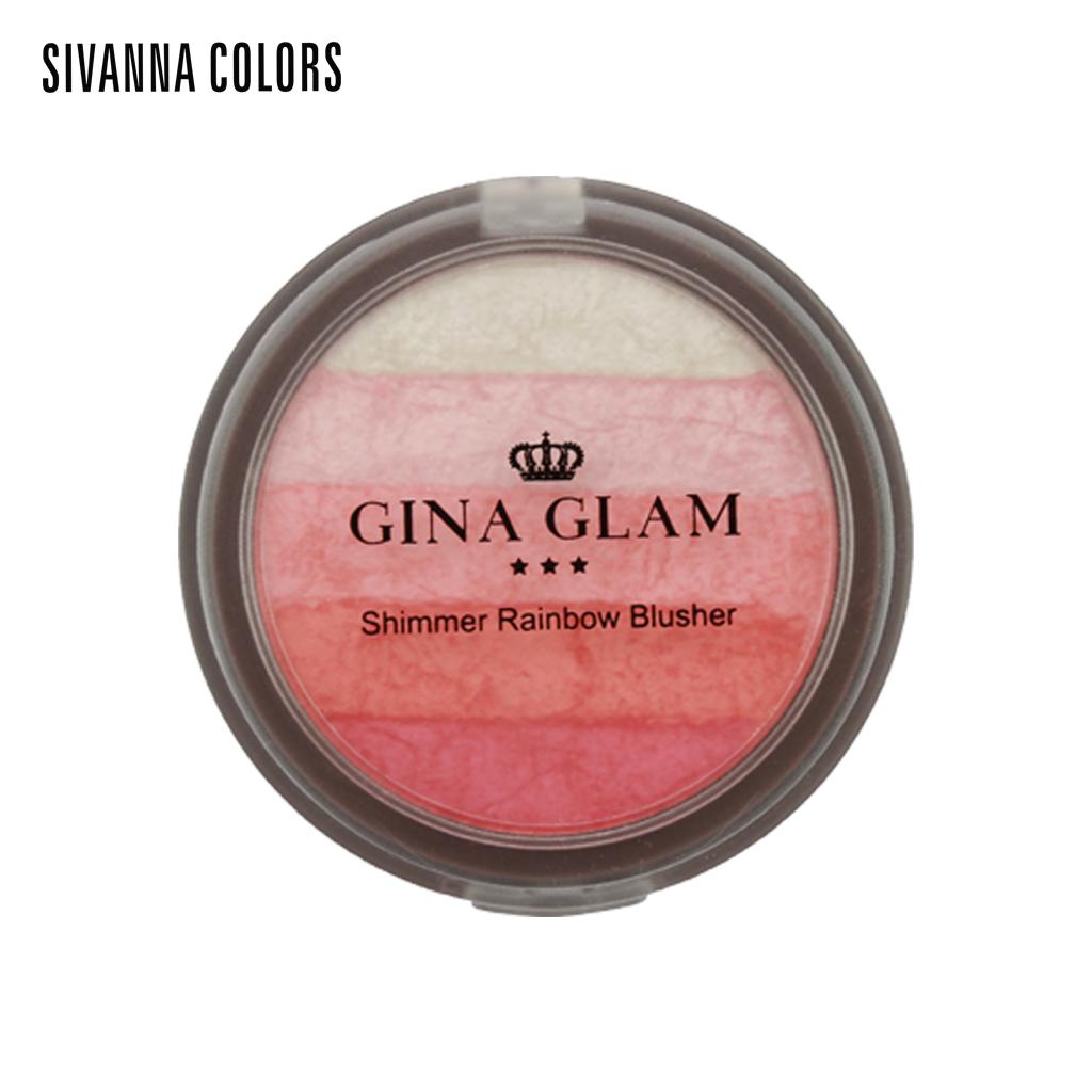 

Sivanna Colors GINA GLAM Мерцающий Радуга Blusher G87 - Тайская Косметика