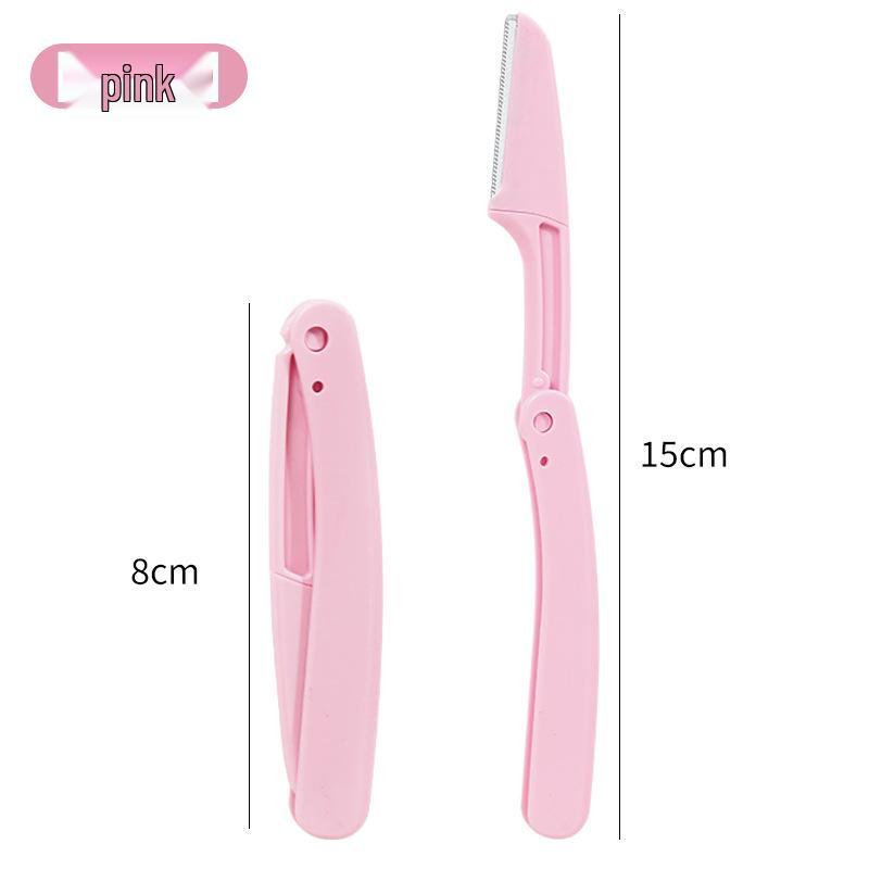 Sicheres Augenbrauenrasierer-Set für Anfängerinnen: Kratzfeste Rasierwerkzeuge & Trimscheren.