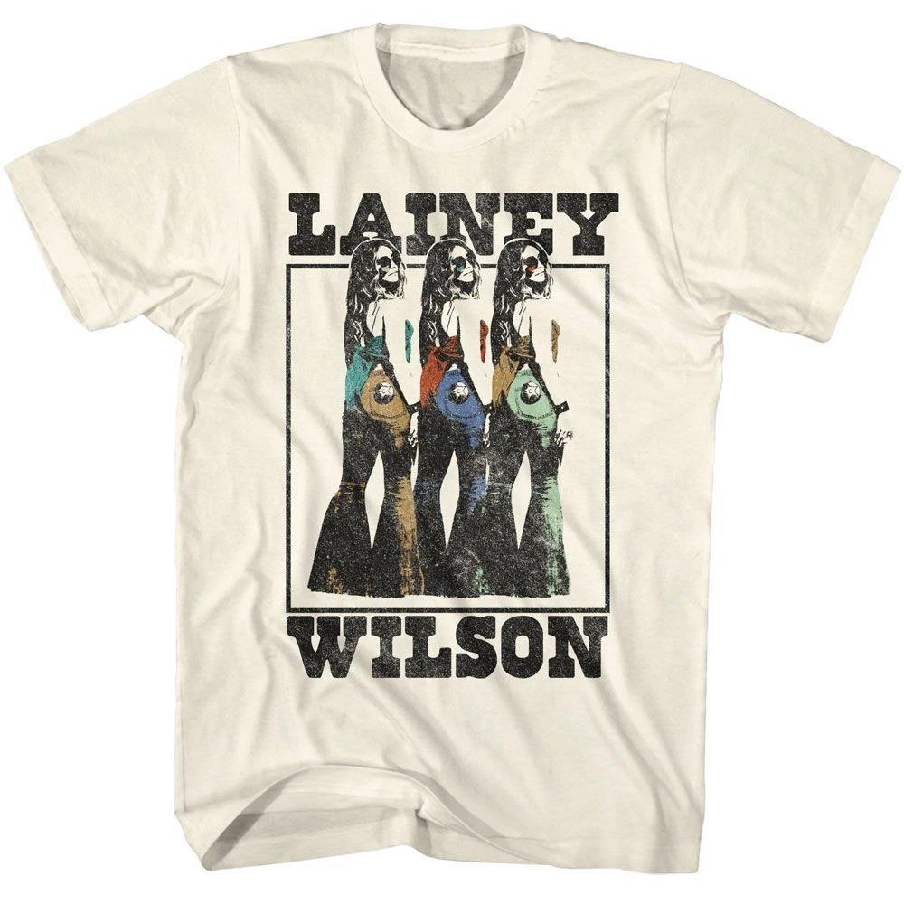 Lainey Wilson - Photo Repeat - American Classics - Solid Off-White Short S 100