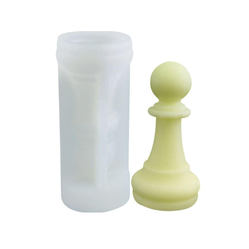 Demold DIY Creative Silicone Baking Mold Candle Mould Chess Piece Mold Crafts Making Home Decor