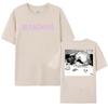 EVERYONE FOR TEN MINUTES T-SHIRT Bleachers Design Graphic Print Tshirts Summer Short Sleeve Loose Female Tees Unisex Streetwear
