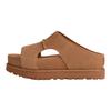 UGG Goldenstar Hi Cutout Slide Simple Comfortable Anti-Rubbing Slide Sandals Women Slides Brown 1175132-CHE