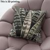 Tropical Leaf Print Throw Pillow Covers Pattern Cushion Cover Suitable for Sofa Bedroom Car Pillow Cover