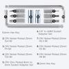 WEST BIKING 10-in-1 Multi Bicycle Tools CRV Steel Bike Repair Kit Portable Hex Wrench Screwdriver Bit Tools Cycling Accessories