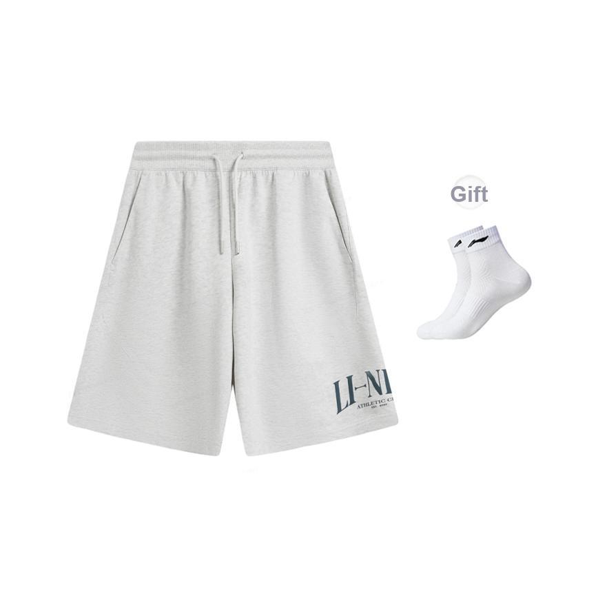 Li Ning Sport Trend Serie Schnelltrocknend Kühl Logo Freizeitshorts Herrenshorts AKSW195-1