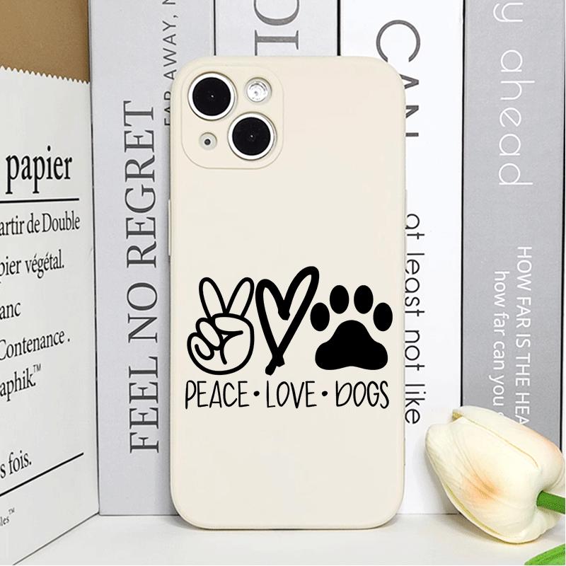 Funny Cartoon Pet Cute Dog Paw Print Phone Case for IPhone 16 15 13 11 12 14 Pro Max Mini XS MAX X XR 7 8 14 Plus SE2 Soft Cover