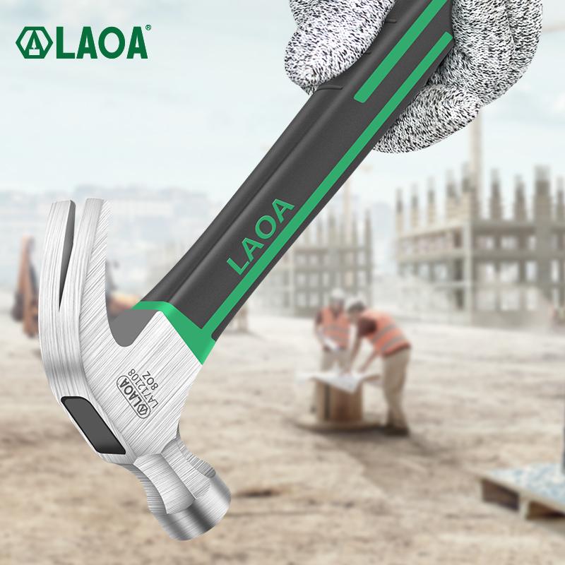 LAOA Hammer Woodworking Hammer Tools Special Steel Pure Steel Small Multifunctional Claw Hammer One Universal Hammer Nail Hammer