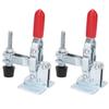 2 Set Toggle Clamps Hold Down Anti Slip Hand Tool Quick Release Welding Clamp Fixture