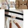 Elegant Elastic Waist Belt For Women Black And Camel Colors Slimming Accessory