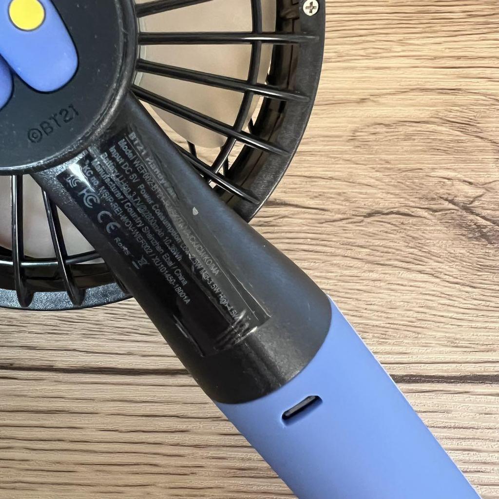 [USED] BTS Handy Fan TATA Taehyung BT21 Official