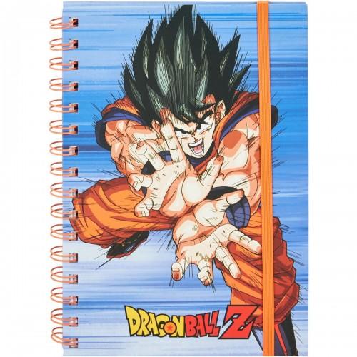 Quaderno Goku Power Up di Dragon Ball Z blu/arancione