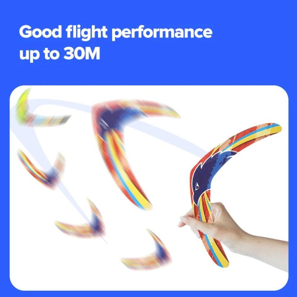 V-Shaped V Shaped Boomerang Fast Catch Returning Dolphin Boomerang Children's Gifts