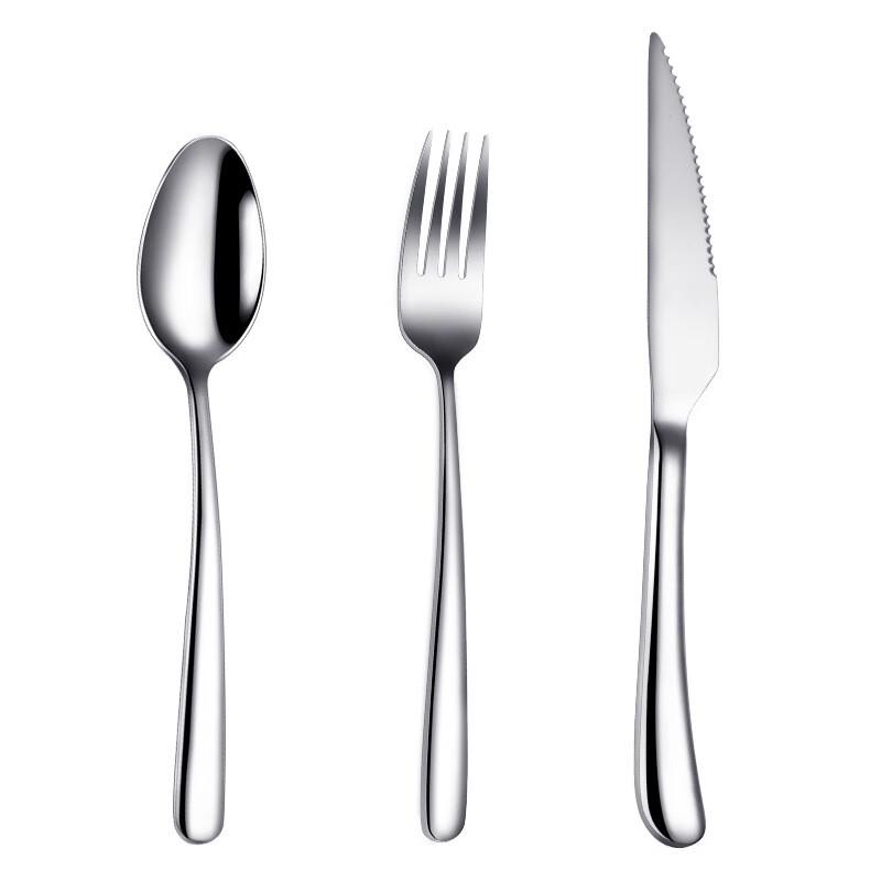 Zhishi Thickened 3-Piece Steak Cutlery Set