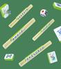 Children's Portable 144-Tile Mahjong Set for Home, Travel, Team Building, Parties, Stress Relief