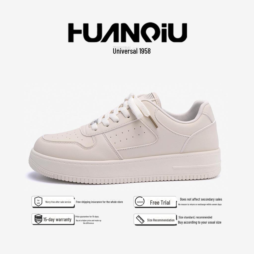 Globale Herren Atmungsaktive Mode Sneaker ZHQ-HY096: Frühlingsstil, Höhenverstärkend, Lässige Schuhe mit dicker Sohle.