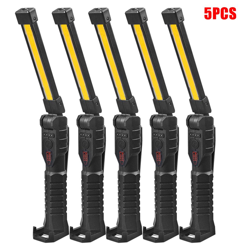 

Светодиодный аварийный прожектор COB Складной рабочий фонарь Сильный магнит Сильный свет Аварийный фонарик Тип C Автосервисная лампа