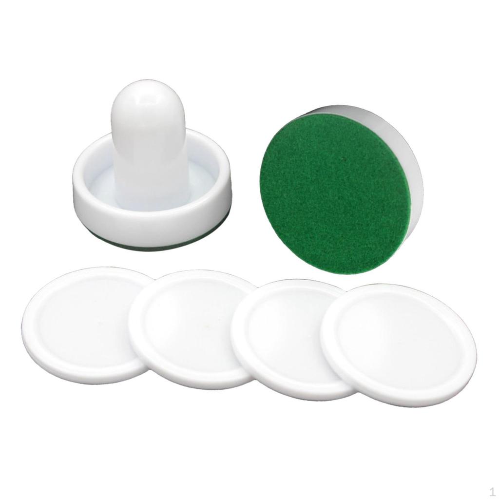 Pucks, Small Size for Kids Adult, Great Goal Handles Pushers Replacement Accessories Game Tables