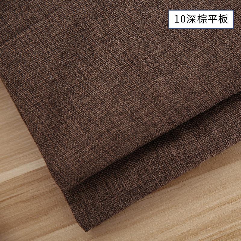 Nordic Style Linen Textured Fabric Sofa Pillows Clothing Decorative Fabrics Comfortable Versatile Wear-resistant Multi-purpose