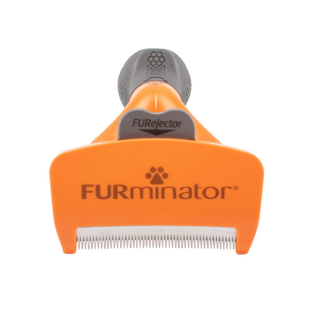 FURMINATOR Pet for and Dogs Fur Undercoat EU Grooming and Shedding Brush Brush, Medium, Long-Haired Medium-Sized Dogs, T691655, Medium, 3-12/1CT,