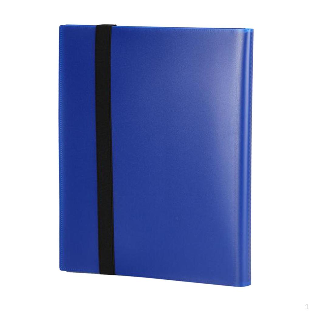 4 Pockets Trading Card Carrying Binder, Storage Case for Game Cards Sports Cards, Sturdy