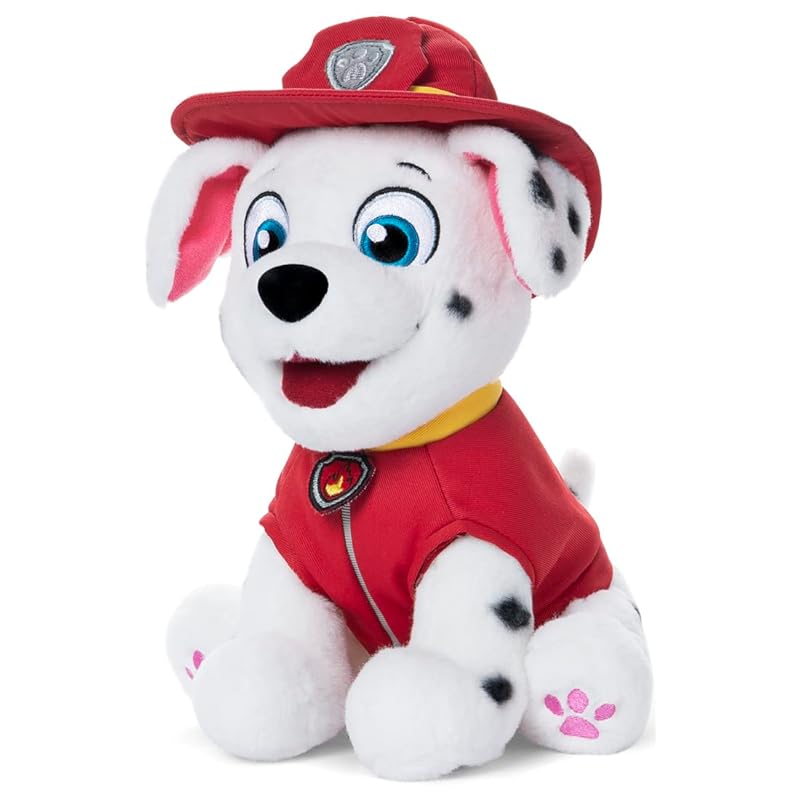 Takara Tomy Arts Paw Patrol Plush Toy Medium, Marshall ver., Approximately 24cm tall
