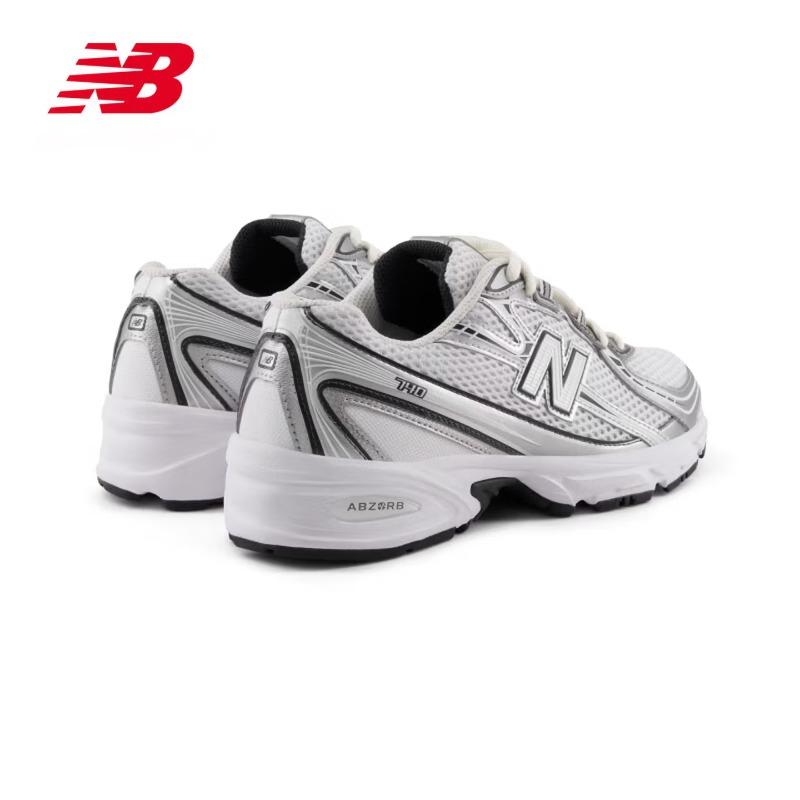 NEW BALANCE Men's and Women's Spring Breathable Mesh Shoes Trendy and Versatile Casual Shoes U740WN2