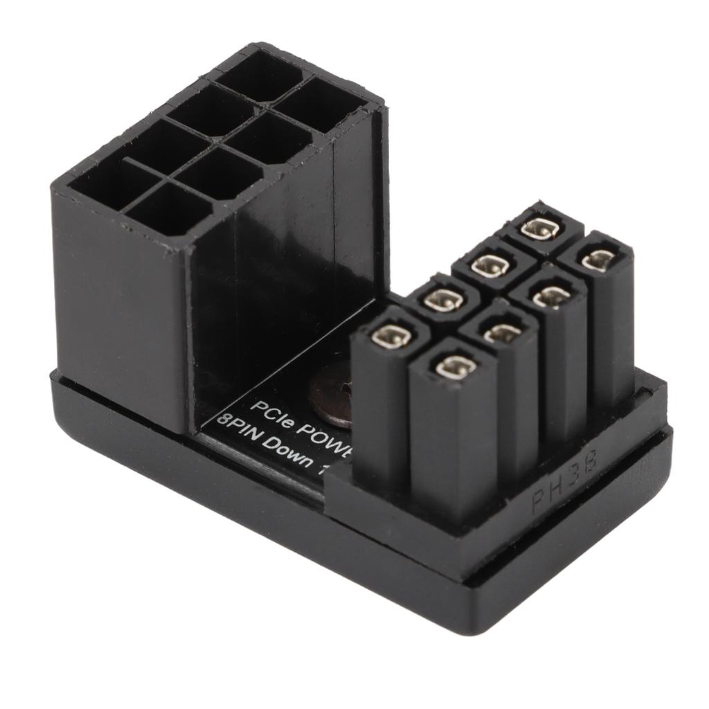 180 Degree Angled Adapter Welded Firmly 8Pin Female to 8pin Male Adapter with Insulation Shell for