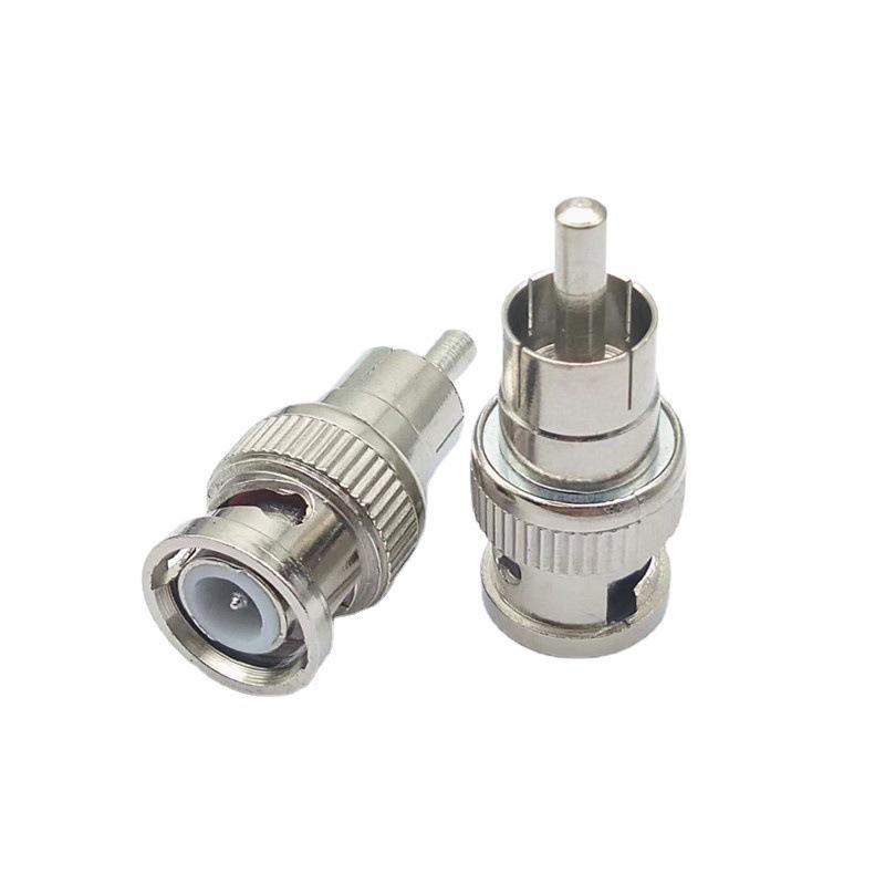 BNC Male To RCA Male Video Converter Q9 BNC To Lotus Male Adapter