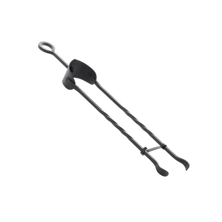 Leecroft Eye Coal Tongs 18'' Black